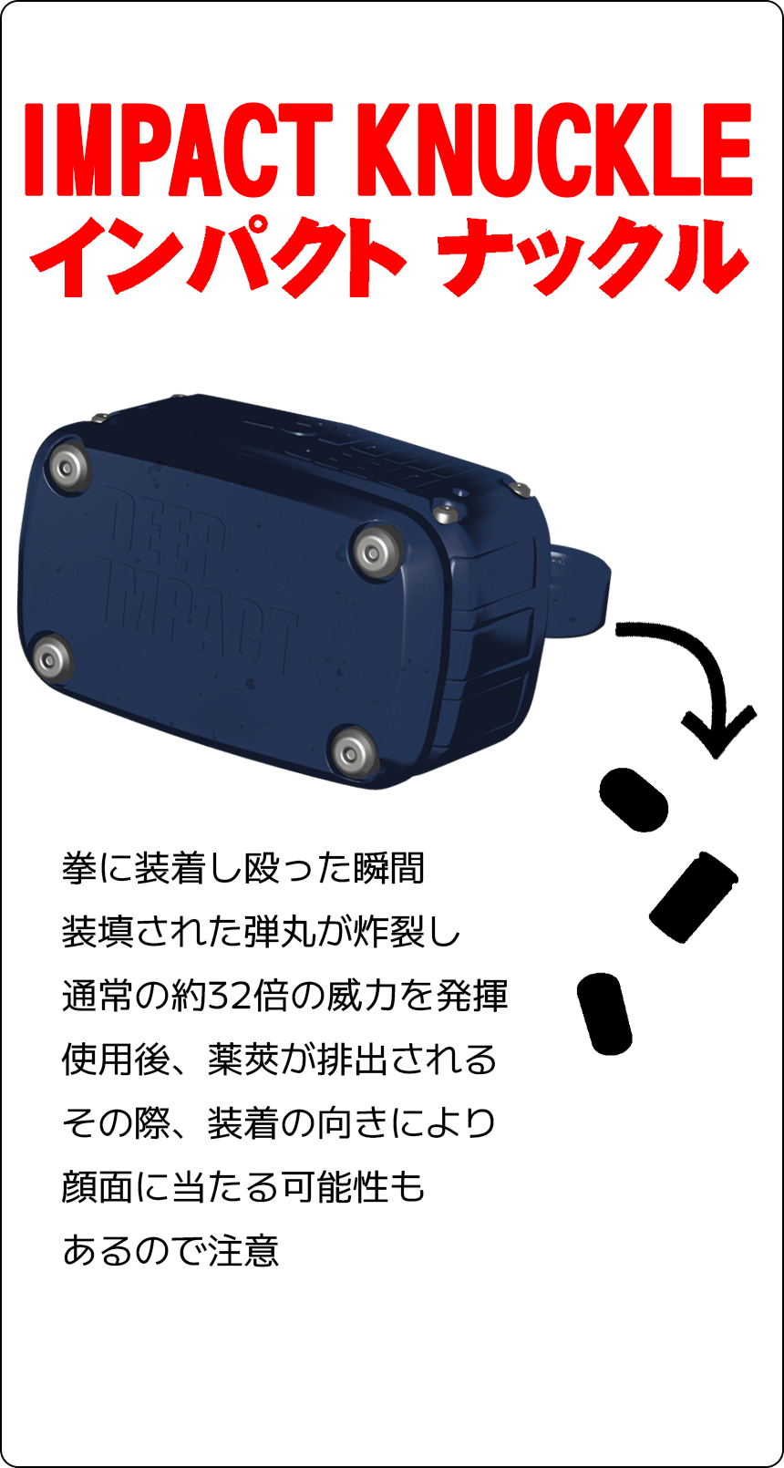 インパクト ナックルの取扱説明書